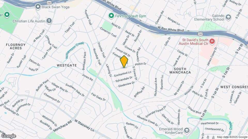 4707 Philco Dr Map and Location Details