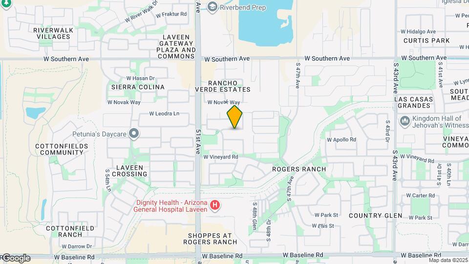 4925 W St Anne Ave Map and Location Details