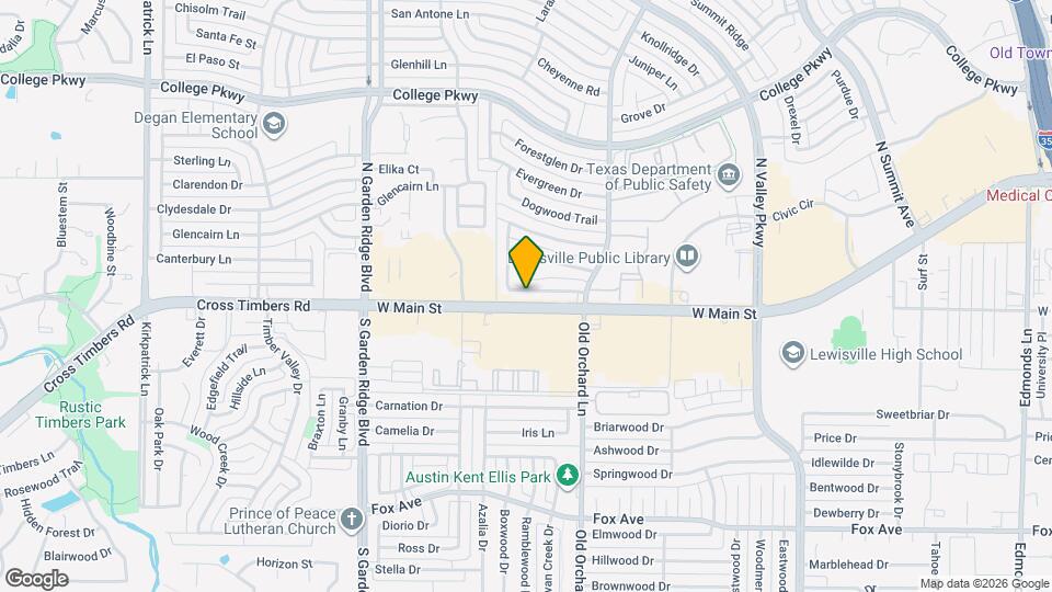 1362 Applegate Dr Map and Location Details