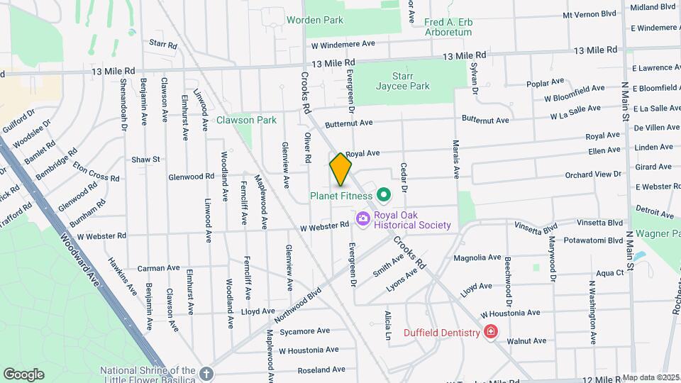 2614 Galpin Ave Map and Location Details