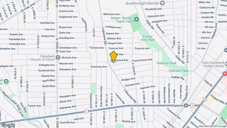 11409 Thornwood Ave Mapa y Detalles de la Ubicación