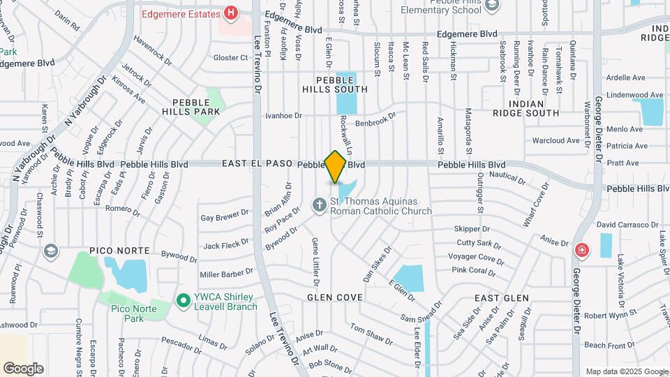 2912 E Glen Dr Map and Location Details