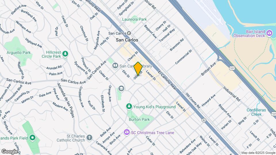 1313 Olive St Mapa y Detalles de la Ubicación