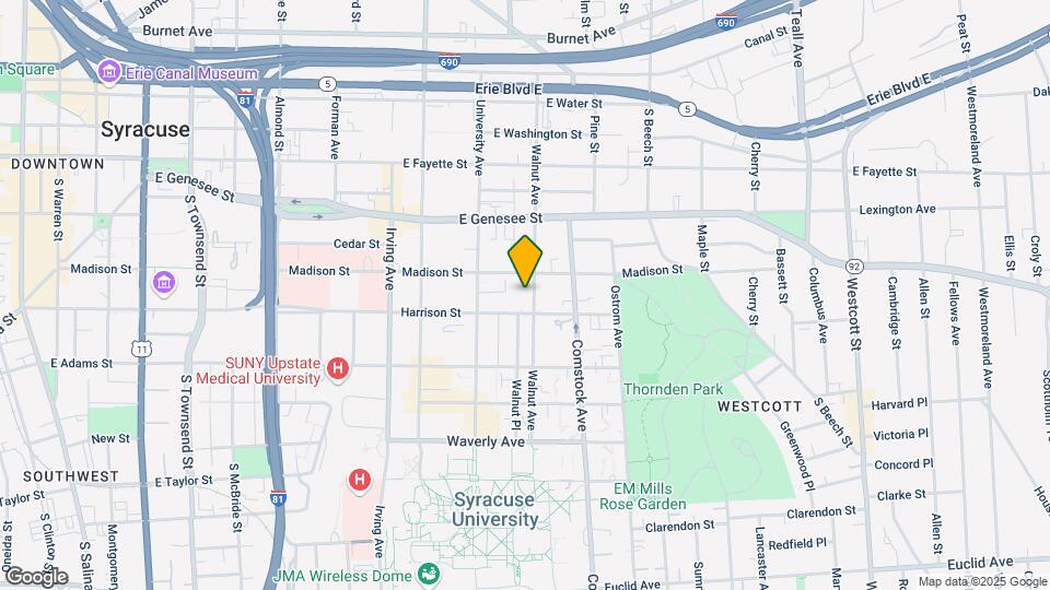 608 Walnut Ave Mapa y Detalles de la Ubicación
