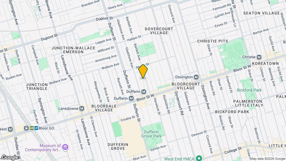 50 Bartlett Ave Map and Location Details