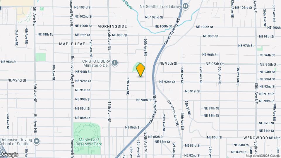 1744 NE 92nd St Map and Location Details