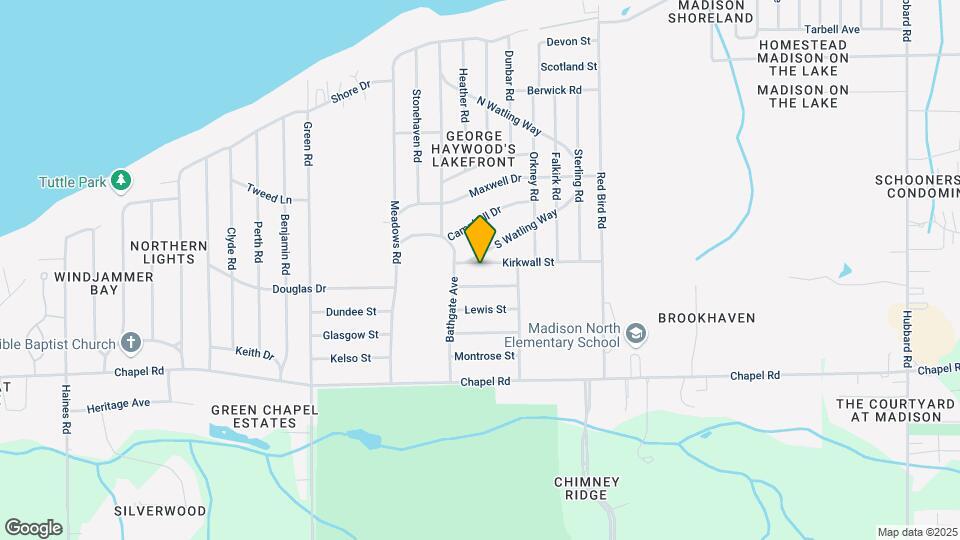 6200 Kirkwall St Map and Location Details