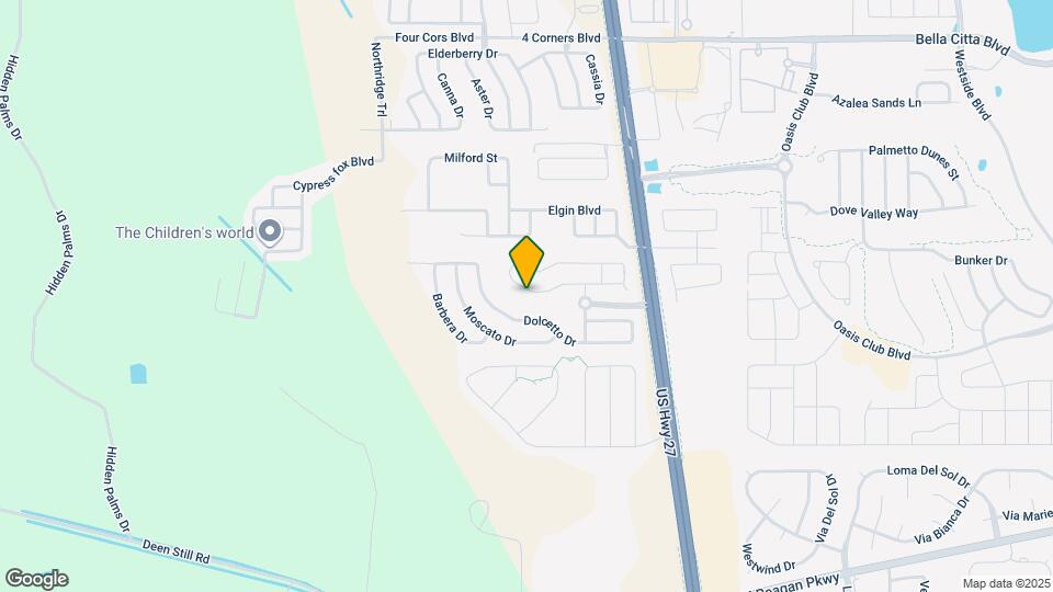 1005 Corvina Dr Map and Location Details