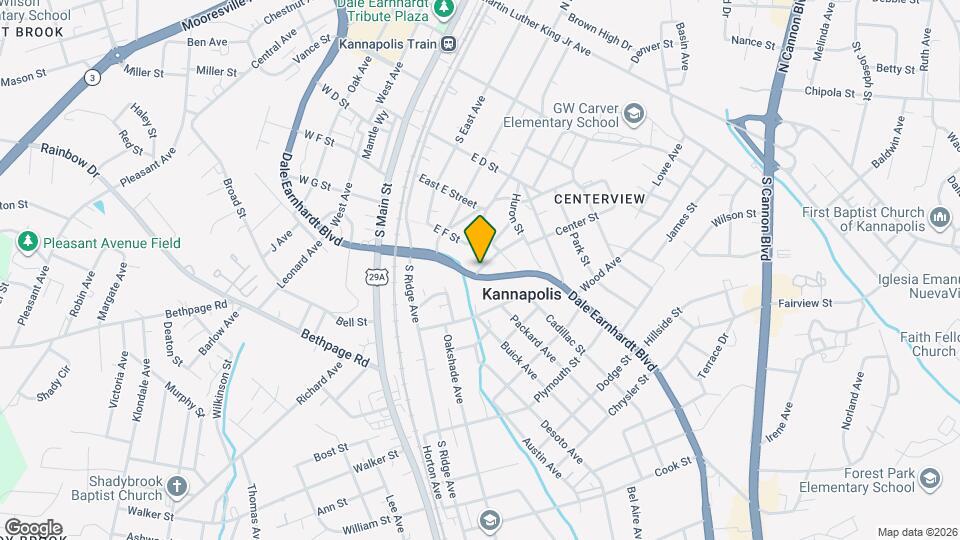 517 Spring St Map and Location Details