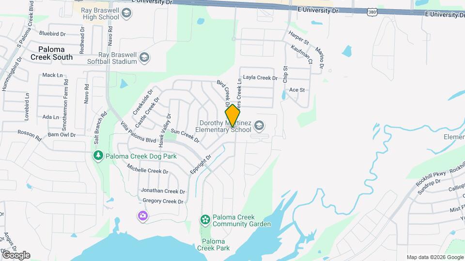 1204 Rivers Creek Ln Map and Location Details