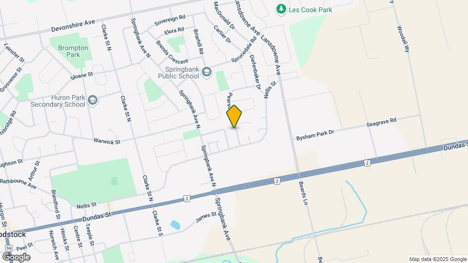 1043 Pearson Dr Map and Location Details