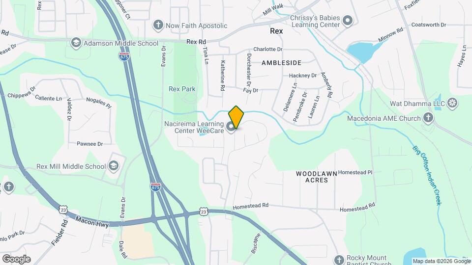 6053 Crooked Creek Dr. Mapa y Detalles de la Ubicación