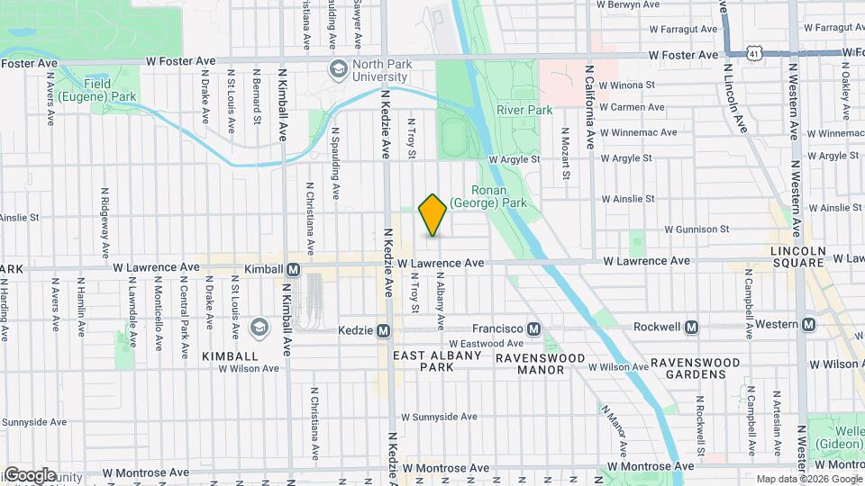 4820 N Albany Ave Mapa y Detalles de la Ubicación