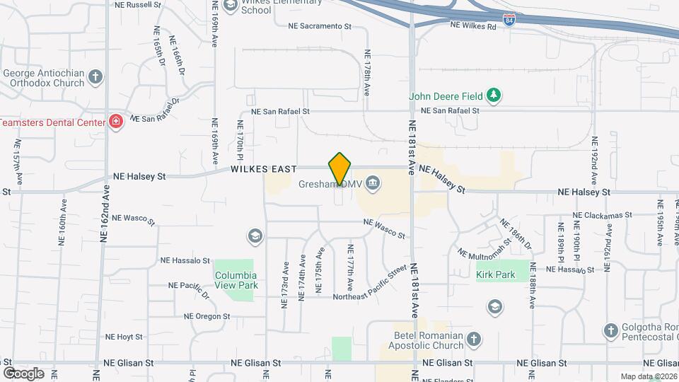 1448 NE 176th Ave Map and Location Details