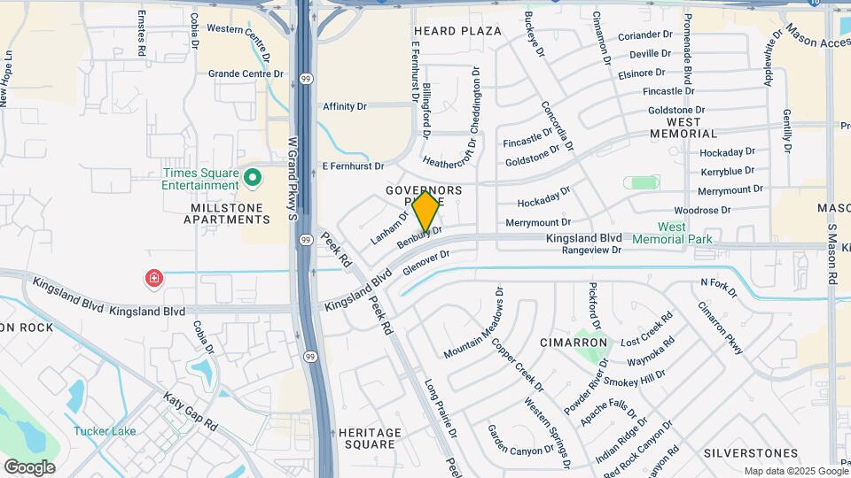 22947 Benbury Dr Map and Location Details