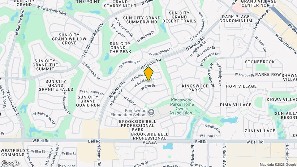 15152 W Elko Dr Mapa y Detalles de la Ubicación