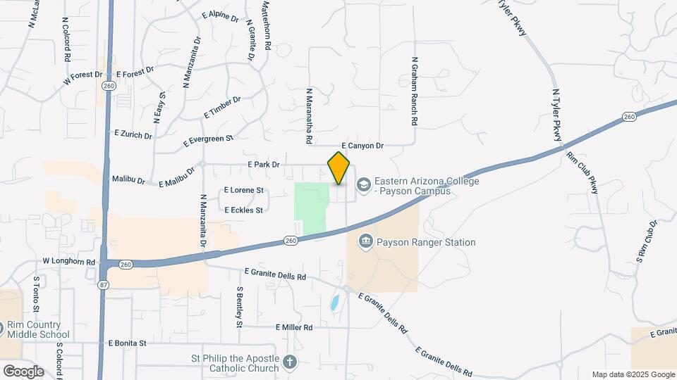 209 N Durango Ct Map and Location Details
