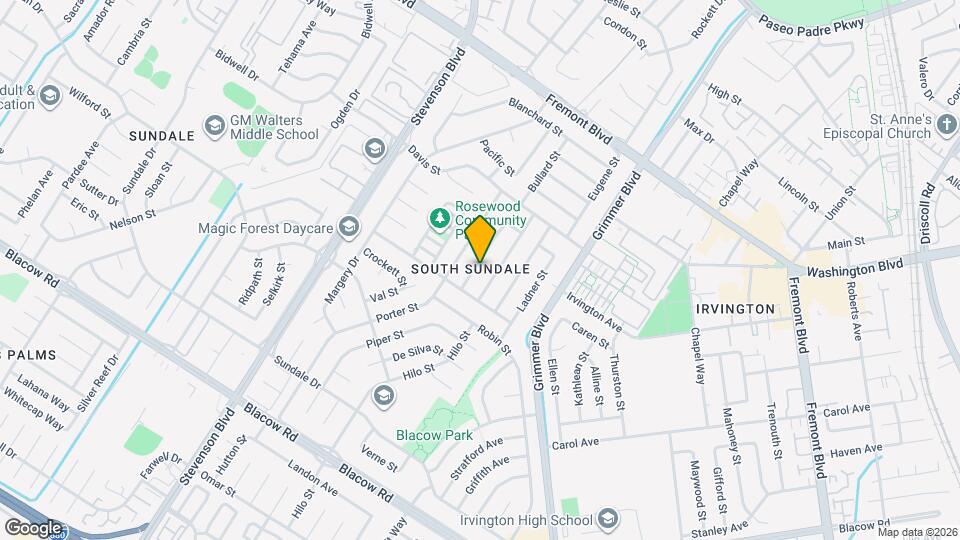 4444 Millard Ave Map and Location Details