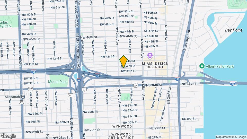 165 NW 39th St Map and Location Details