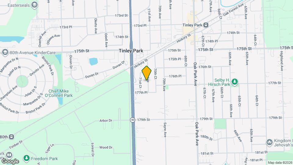 17624 71st Ave Mapa y Detalles de la Ubicación