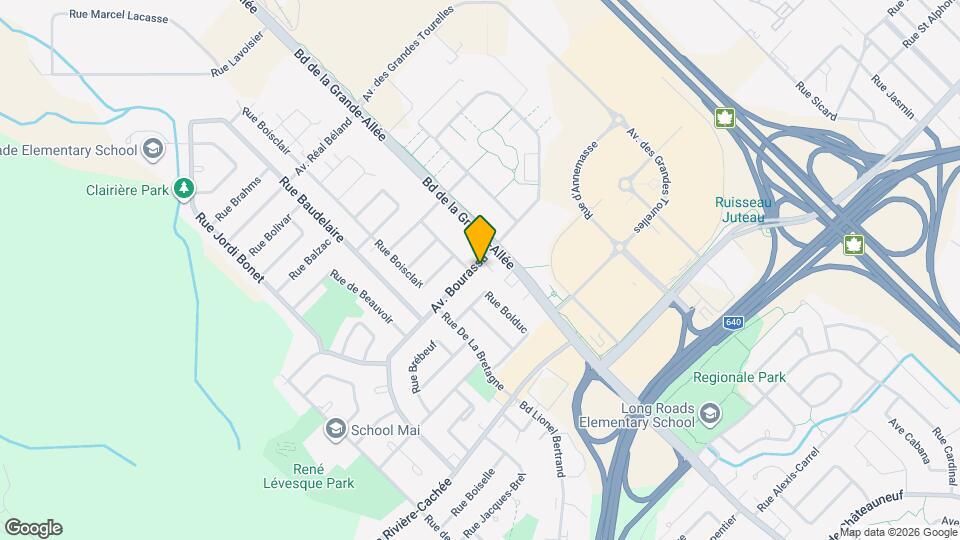 3233 Bourassa Av Map and Location Details