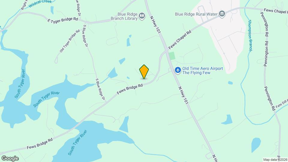 2442 Fews Bridge Rd Mapa y Detalles de la Ubicación