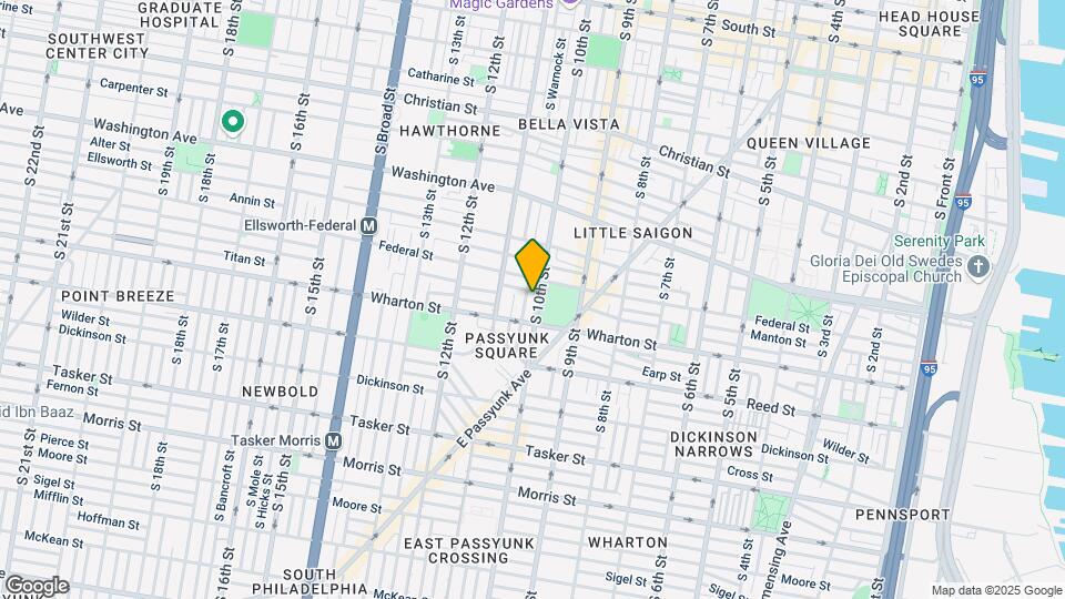 1220 S 10th St Map and Location Details