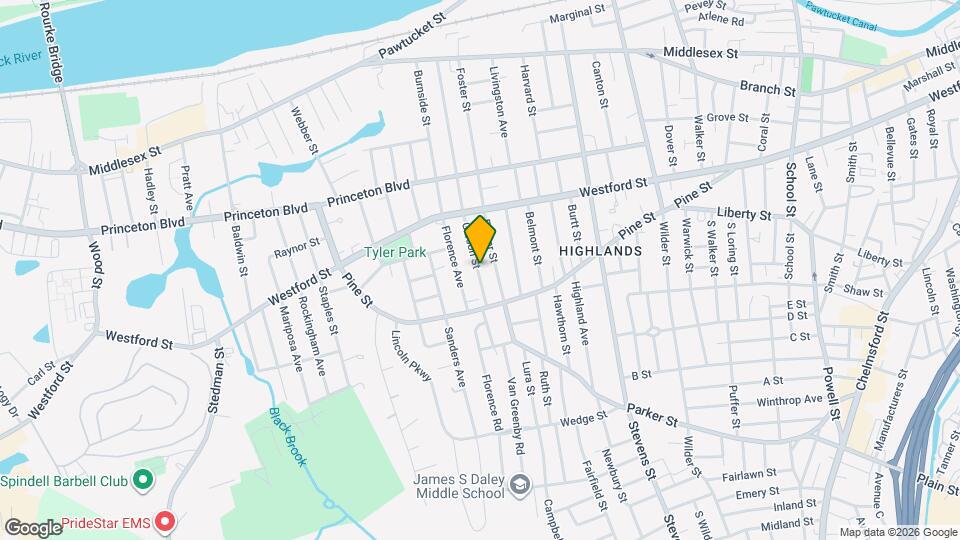 256-258 Gibson St, Unit 258 Map and Location Details