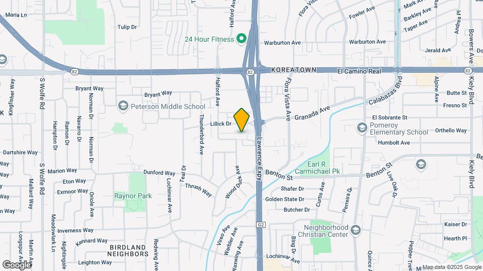 3681 Peacock Ct Map and Location Details