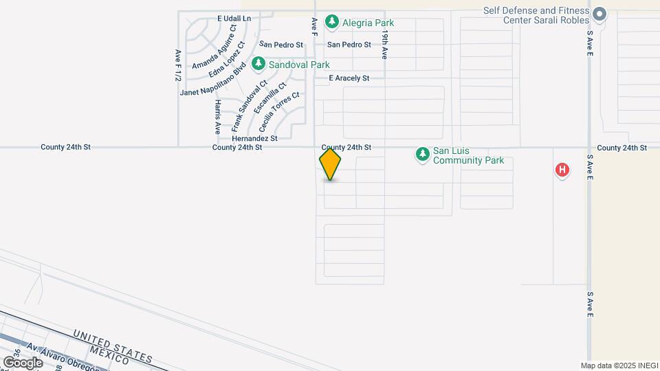 3751 E San Antonio St Map and Location Details