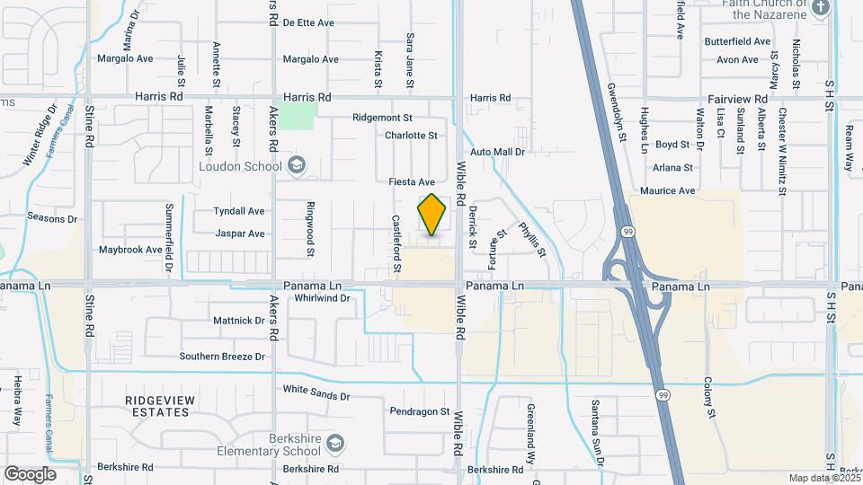 3400 Loyalton Ave Map and Location Details