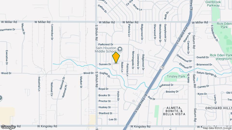 2234 Sussex Dr Map and Location Details