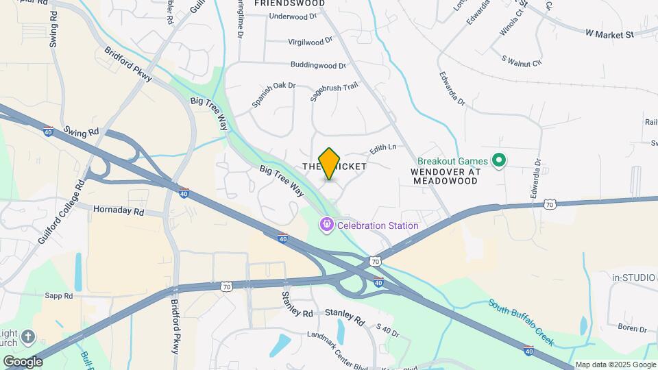 917 Shelby Dr Map and Location Details