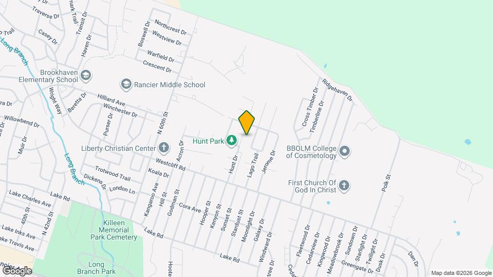 2312 Hunt Dr Mapa y Detalles de la Ubicación