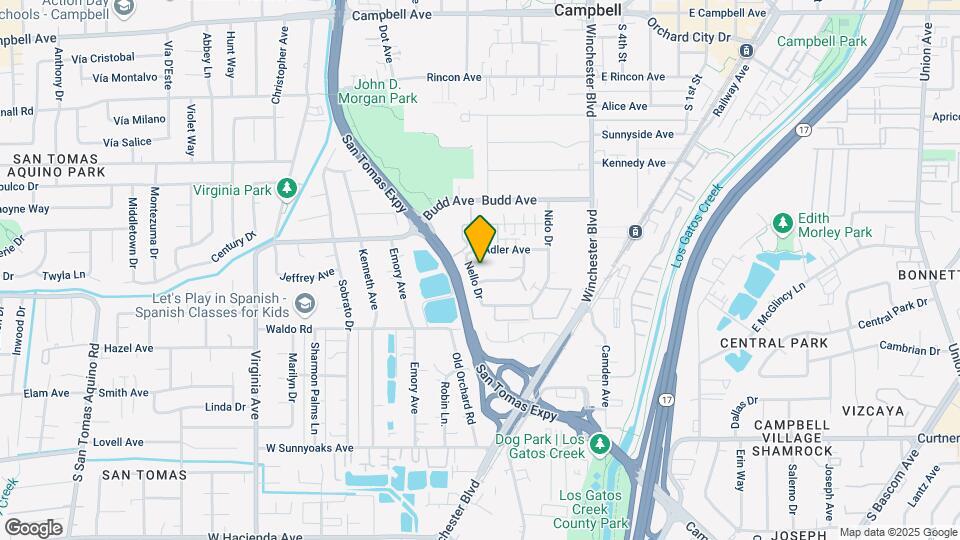 620 Nello Dr Map and Location Details