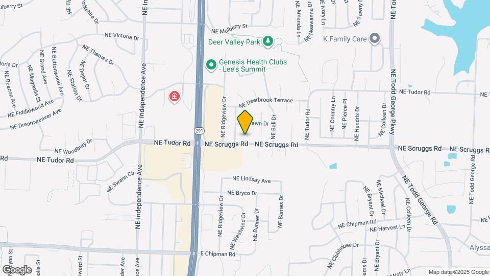 1102 NE Richardson Pl Map and Location Details