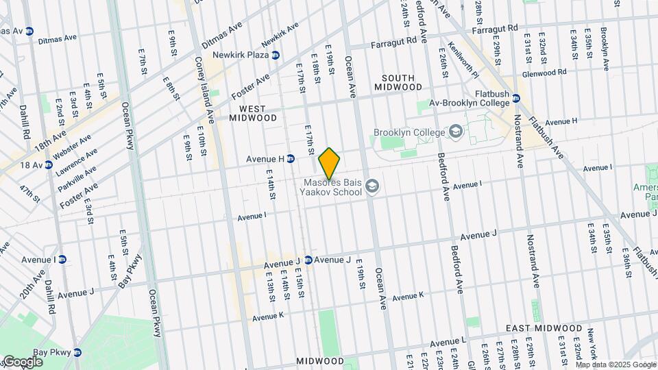 900 E 18th St Mapa y Detalles de la Ubicación