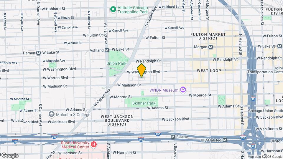 17 N Loomis St, Unit 2H Mapa y Detalles de la Ubicación