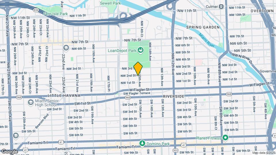 138-142 NW 15th Ave Mapa y Detalles de la Ubicación