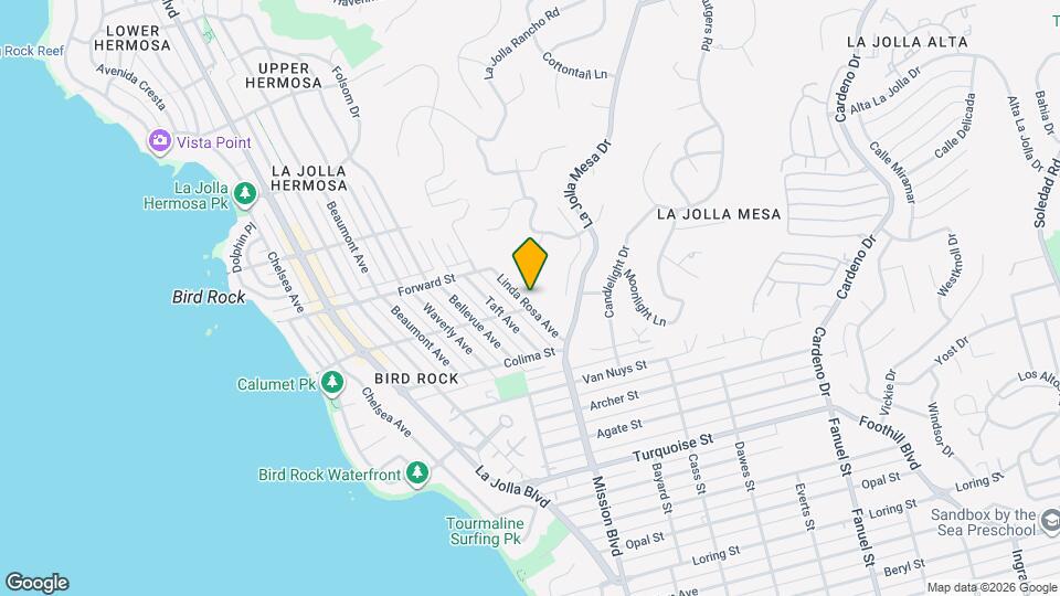 5503 Linda Rosa Ave Map and Location Details
