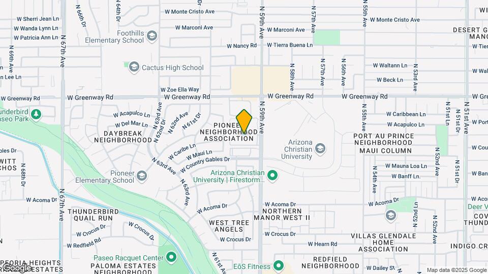 Sun Creek Apartments Mapa y Detalles de la Ubicación