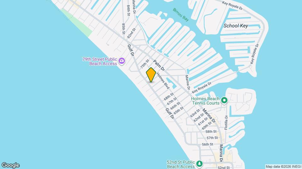 7101 Gulf Dr Map and Location Details