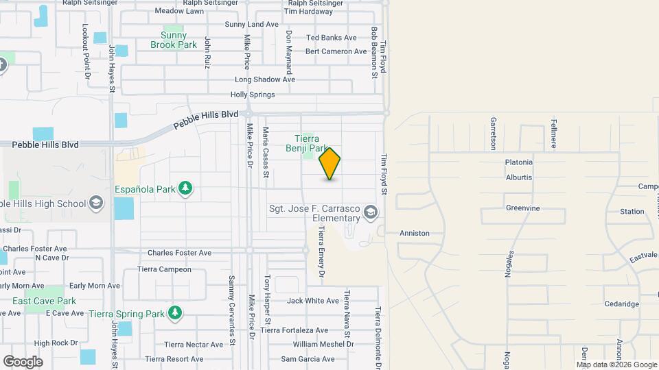 14841 Tierra Coruna Ave Map and Location Details