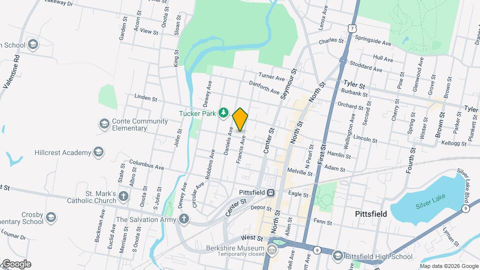 195 Francis Ave, Unit Apt 3 Map and Location Details