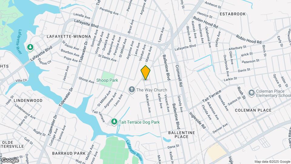 2758 McKann Ave Map and Location Details