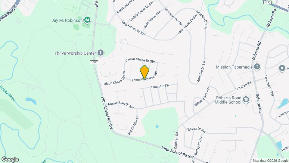 4445 Fawnbrook Ave SW Map and Location Details