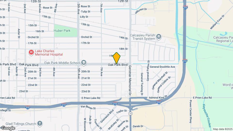 2502 Oak Park Blvd Map and Location Details