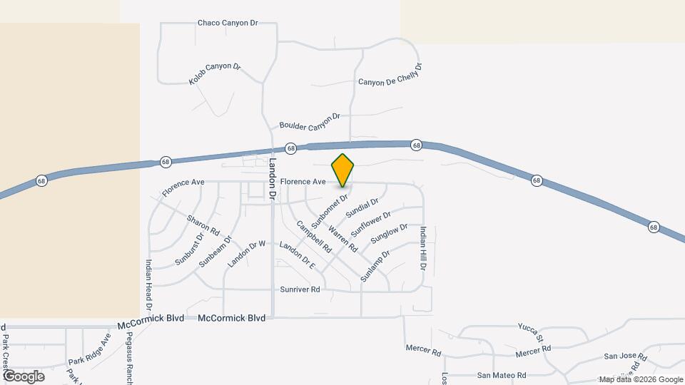 3443 Sunbonnet Dr Map and Location Details