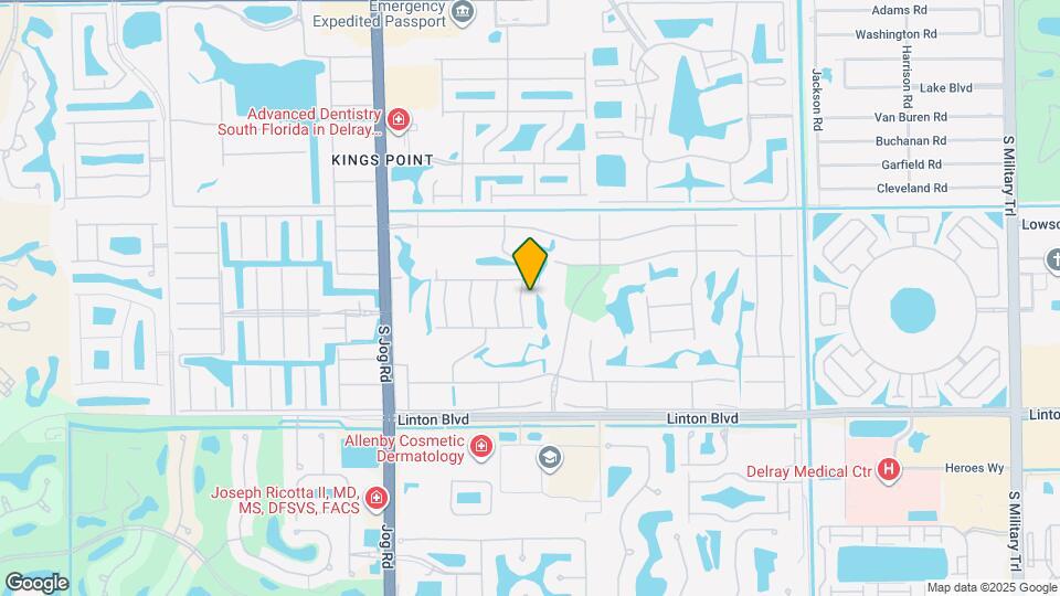 129 Piedmont C, Unit Kings Point Map and Location Details