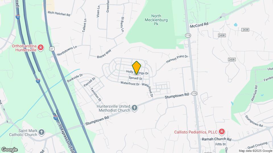 16727 Spruell St Map and Location Details